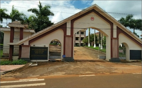 Trụ sở UBND huyện Tuy Đức.