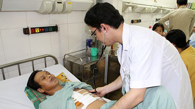 Bệnh nhân Phạm Văn Lý.