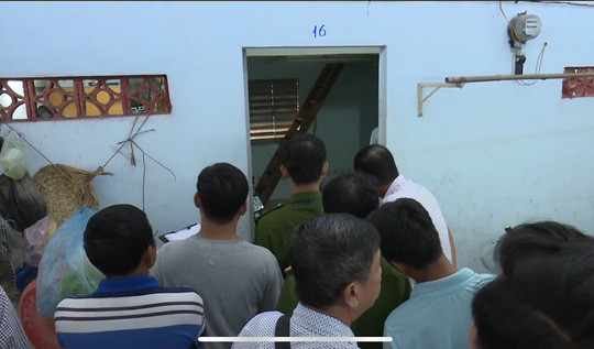 Phòng trọ 16 - nơi anh D. được phát hiện chết trong tư thế treo cổ