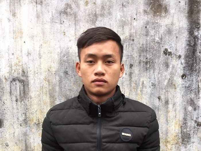 Đối tương Nguyễn Thành Thao tại cơ quan công an