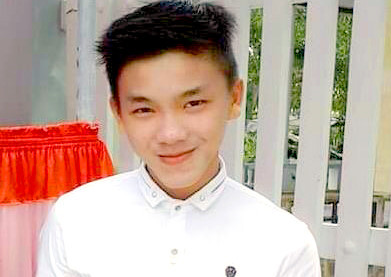 Nghi phạm tại cơ quan công an