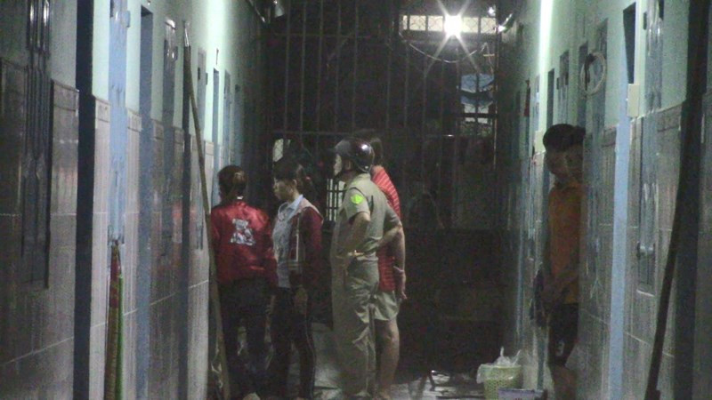 Phòng trọ nơi phát hiện vụ việc