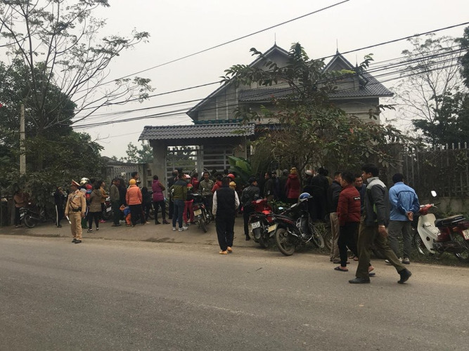 Căn nhà nơi 2 mẹ con chị H. bị sát hại