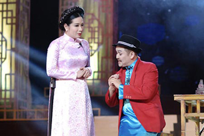 Xuân Hinh trong “Xuân phát tài 4”.