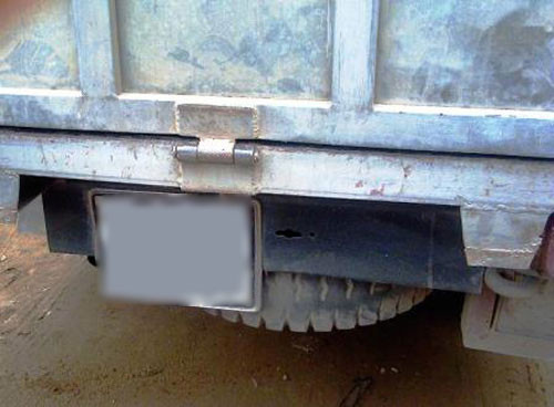 Chiếc xe gây tai nạn. Ảnh: Dân Trí