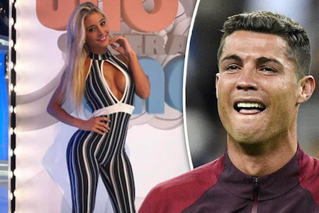CR7 bị người đẹp Maria Sol Perez đối xử phũ phàng.