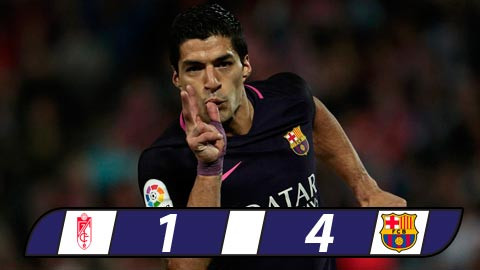 Suarez tỏa sáng, Barca duy trì sức ép lên Real