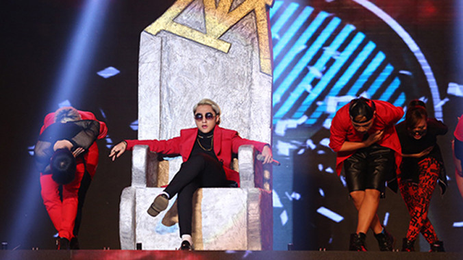 Phong độ của Sơn Tùng tại The Remix không ổn định vì sức khỏe không tốt.