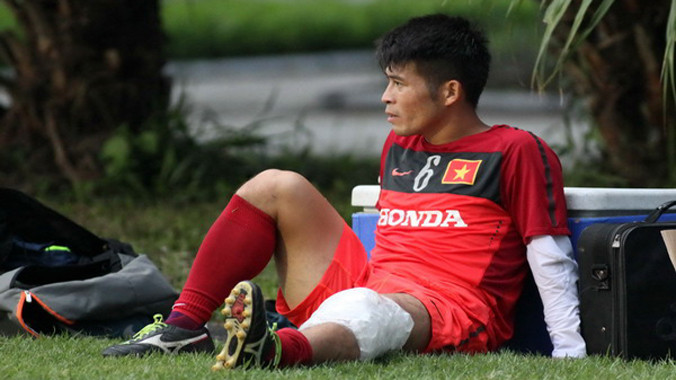 Minh Châu rất buồn khi bị tái phát chấn thương.