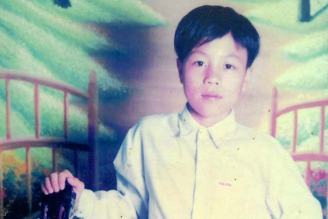 Huy tự lập từ hồi còn nhỏ. Ảnh: Lê Văn Vỵ.