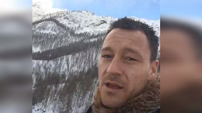 Tranh thủ kỳ nghỉ Terry tập chạy trên núi.