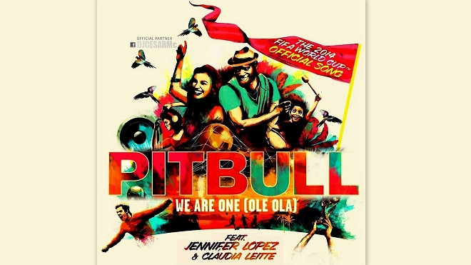 Hình ảnh quảng bá cho ca khúc "We Are One (Ole Ola)"