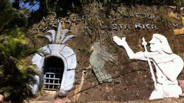 Đường vào hệ thống ngầm đặc biệt do chính tay ông Manuel Barrantes đào.