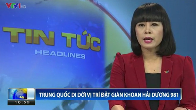 Trung Quốc kéo giàn khoan về phía đảo Tri Tôn