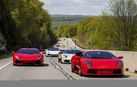 Tận mắt dàn siêu xe Lamborghini tại BullFest 2014