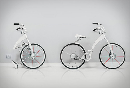 Xe đạp thông minh, gấp gọn trong 1 giây