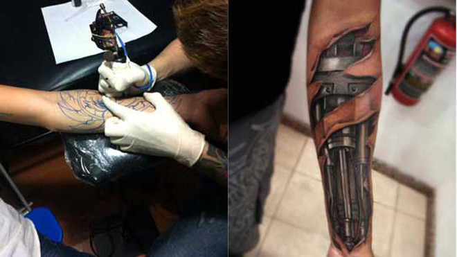 Hãy cẩn trọng trước những hệ lụy do thú xăm hình gây ra. Hình xăm họa tiết kỳ quái đang lôi cuốn một bộ phận giới trẻ.