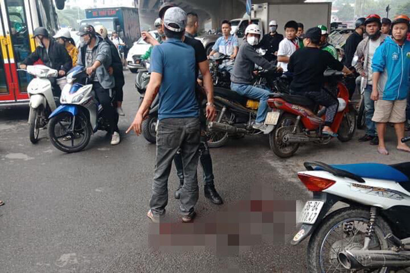 Hiện trường vụ việc.