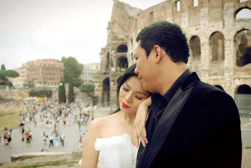 Lệ Quyên luôn nhận được sự ủng hộ của ông xã