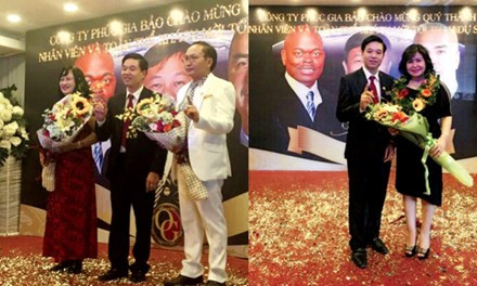 Bị can Nguyễn Thế Anh (áo vest đen)