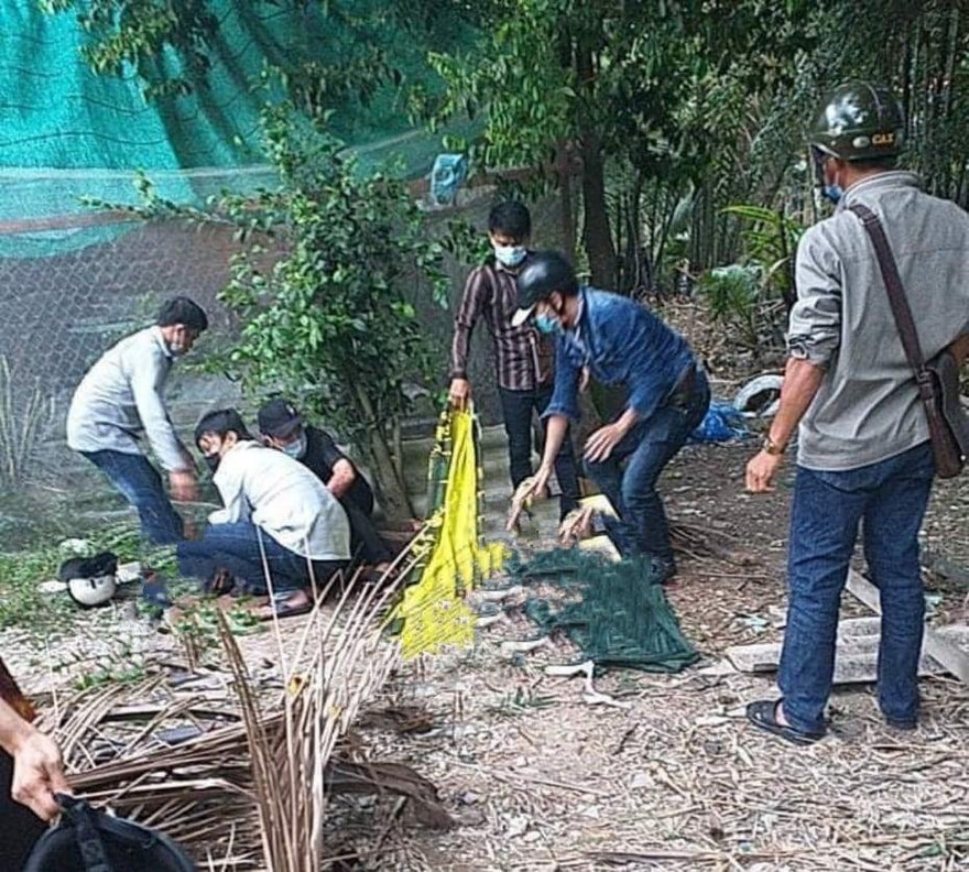 Hiện trường vụ án.