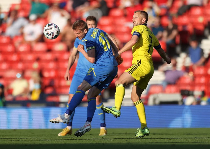 Trận đấu ấn tượng của Ukraine 