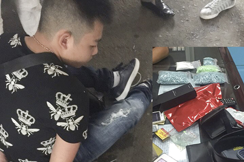 Đối tượng Sơn và số ma túy bị thu giữ