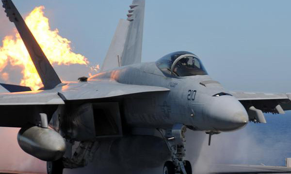 Ảnh minh họa - một chiếc F/A-18 Super Hornet.