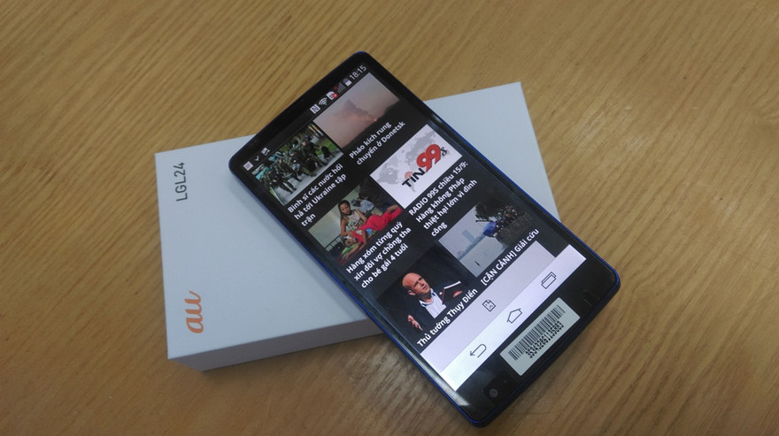 Trên tay LG G3 'hàng độc', giá chưa đến 9 triệu