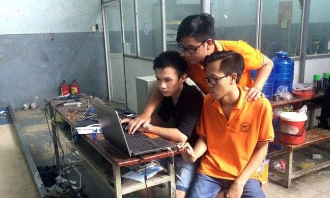 Ba thành viên của LH - FF. Ảnh: VTV