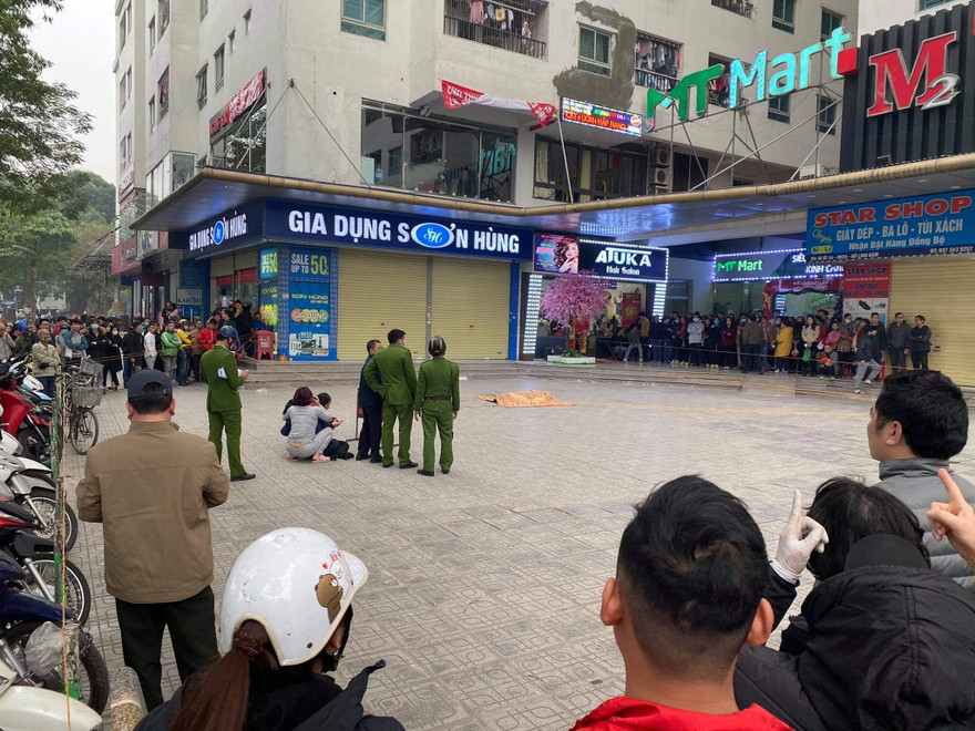 Hiện trường vụ việc.