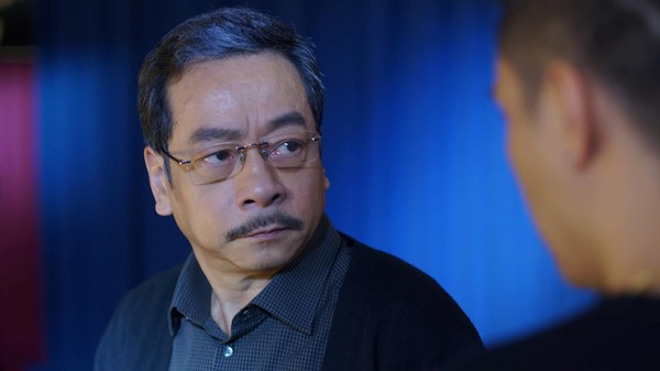 Nhân vật ông trùm của NSND Hoàng Dũng trong phim.