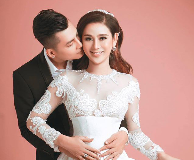 Lâm Khánh Chi và chồng- Phi Hùng.