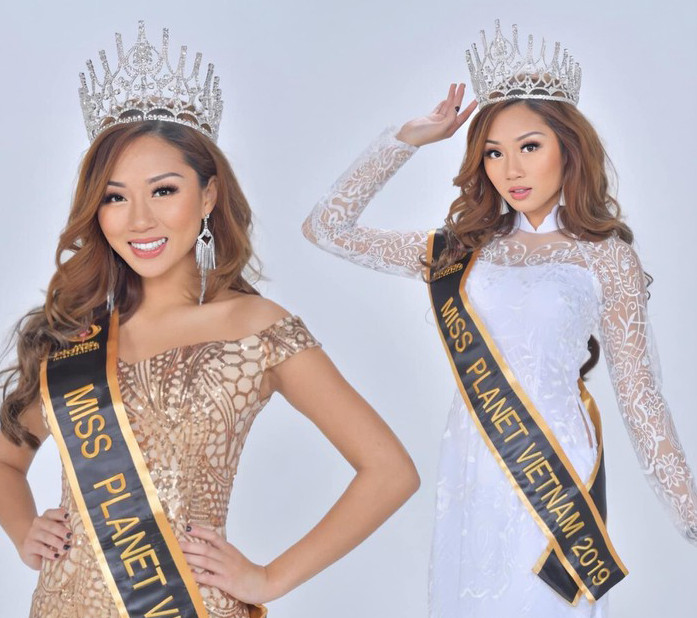 Hoa hậu Việt Nam Toàn cầu Jacqueline Đặng.