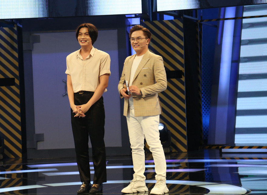 Đào Bá Lộc và MC Đại Nghĩa. 