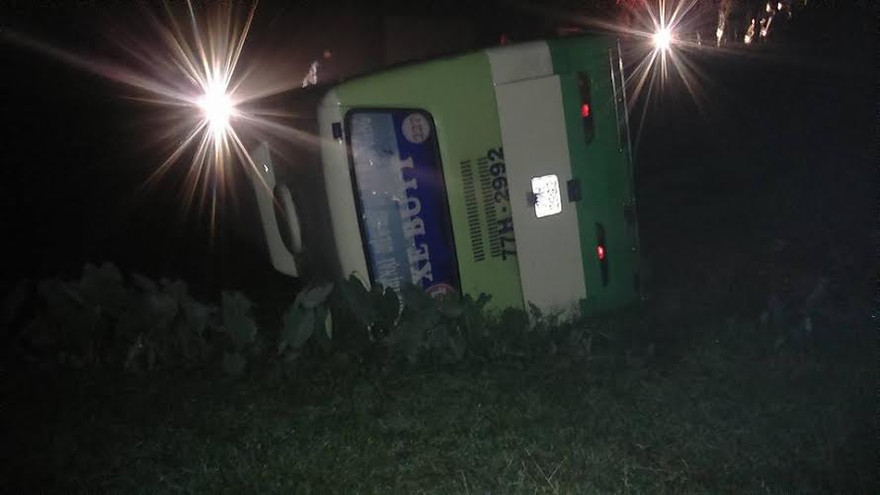 Ảnh hiện trường vụ tai nạn (ảnh N. P) 