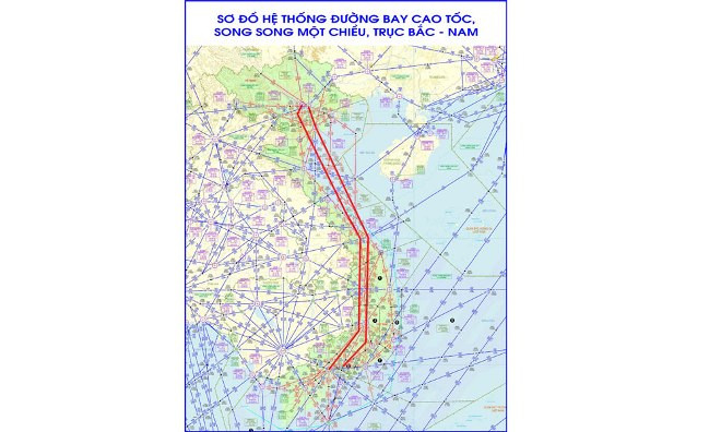 Đưa đường bay cao tốc trên trục Bắc – Nam vào hoạt động