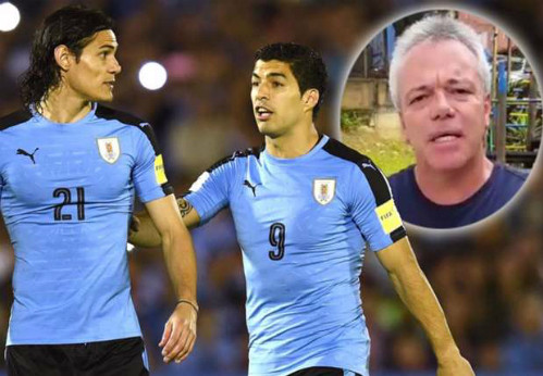 Cavani và Suarez nhận lời nhắn từ nhân vật không mong muốn như "Popeye".