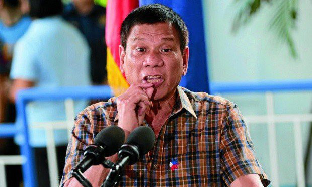 Tổng thống Philippines Rodrigo Duterte. Ảnh: Inquirer.