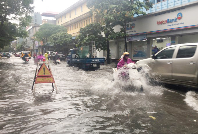 Bắc Bộ tiếp tục có mưa dông. Ảnh: Thanh Hà.