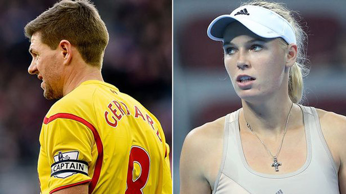 Wozniacki thần tượng Gerrard.