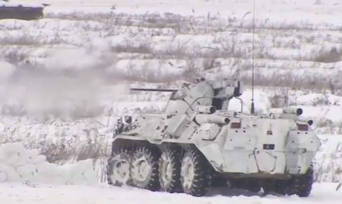 Robot sát thủ Nga hiệp đồng chiến đấu với bộ binh