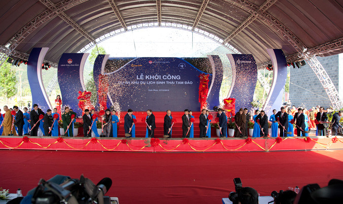 Lễ khởi công dự án Khu du lịch sinh thái Tam Đảo