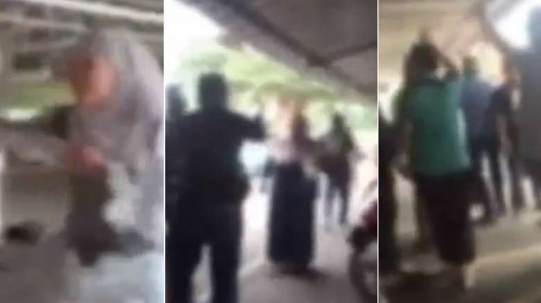 Khung cảnh hỗn loạn tại đám cưới của cặp đôi Hồi giáo. 