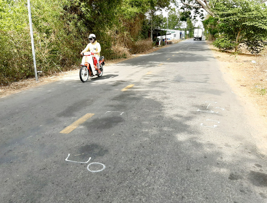 Khu vực xảy ra tai nạn