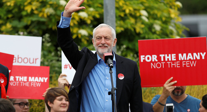 Lãnh đạo Công đảng Anh Jeremy Corbyn.