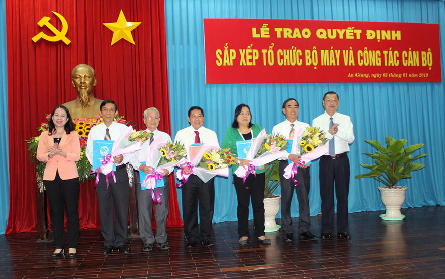 Điều động, bổ nhiệm nhân sự Đà Nẵng, An Giang, Thanh Hóa