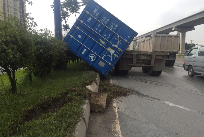 Hiện trường vụ việc.