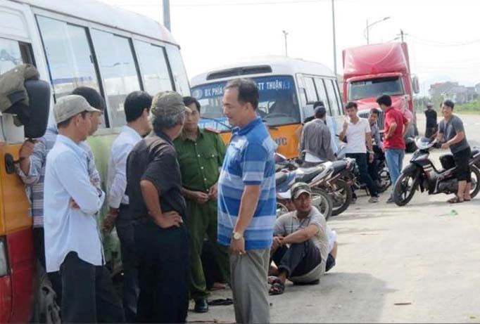 Từ phản ứng của người lao động và khiếu nại đến tòa án, DN xe bus tại Huế cuối cùng buộc phải chi trả toàn bộ số tiền nợ tồn đọng kéo dài. Ảnh: Ngọc Minh.