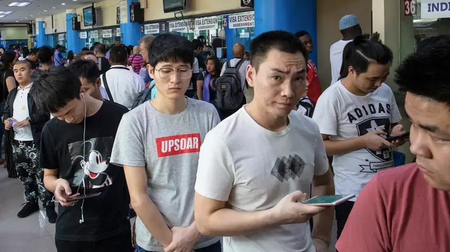 Rất đông người Trung Quốc kéo sang Philippines đánh bạc trong những năm gần đây. (Ảnh minh hoạ: Asia Nikkei Review)